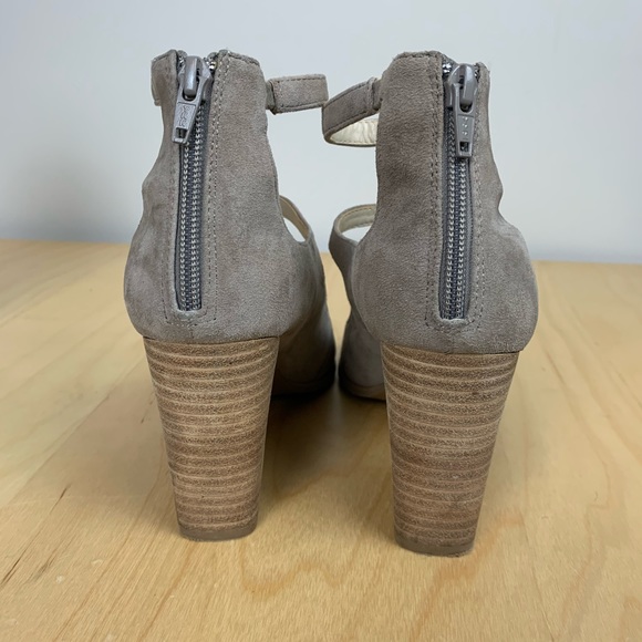 Anthropologie Seychelles Block Heel Suede Sandals - Picture 4 of 8